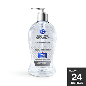 24-Pack - 75% Germs Be Gone - 236ml (8oz)